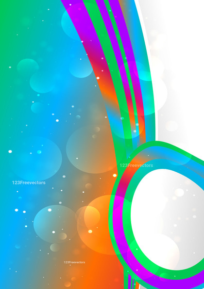 Colorful Background Design Template Graphic