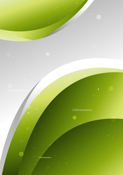 Green and Grey Background Template Vector Image