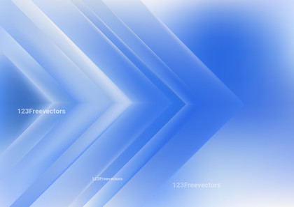 Abstract Blue and White Arrow Background