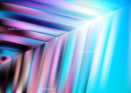 Abstract Arrow Pink Blue and White Background Image