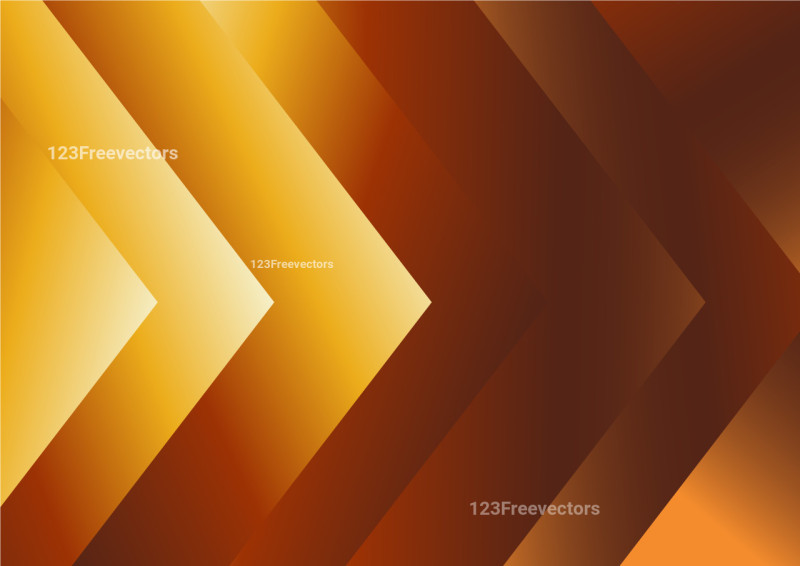 Abstract Dark Orange Gradient Arrow Background