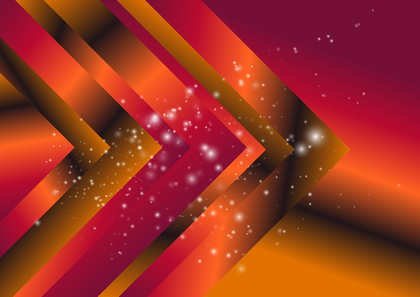 Pink and Orange Abstract Gradient Arrow Background