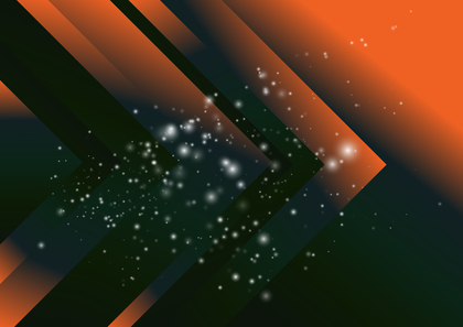 Blue Green and Orange Abstract Gradient Arrow Background