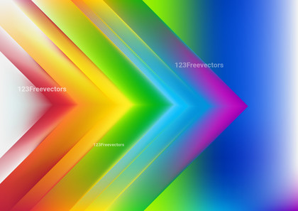 Abstract Colorful Shiny Arrow Background Vector