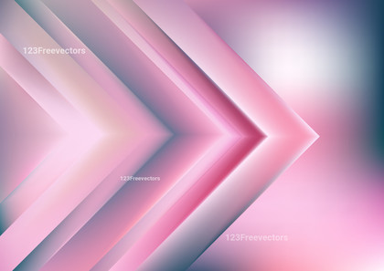 Abstract Shiny Pink Blue and White Arrow Background Vector Art