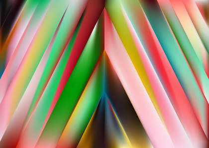 Abstract Shiny Blue Pink and Green Arrow Background