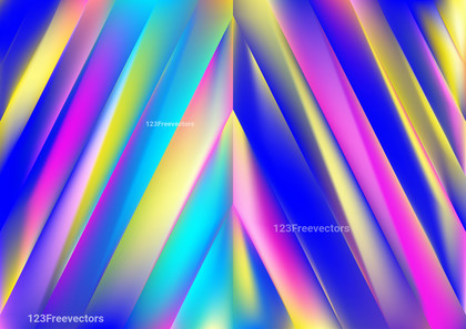Abstract Shiny Pink Blue and Yellow Arrow Background