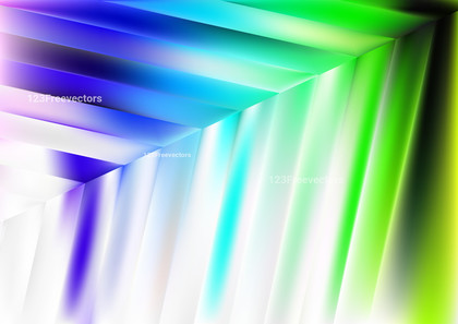 Abstract Purple Blue and Green Shiny Arrow Background Vector Art