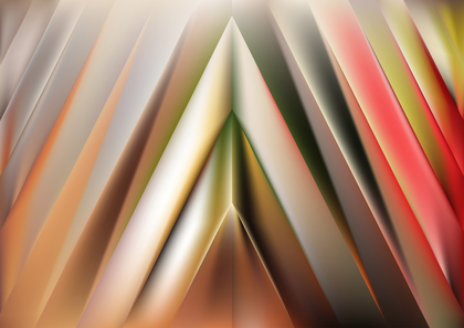 Abstract Shiny Red Brown and Green Arrow Background Graphic