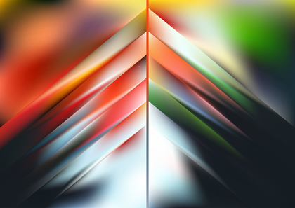Abstract Shiny Red Green and Blue Arrow Background Image