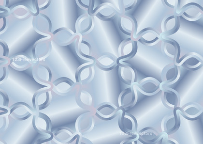 Abstract Blue and White Gradient Ornate Pattern Background