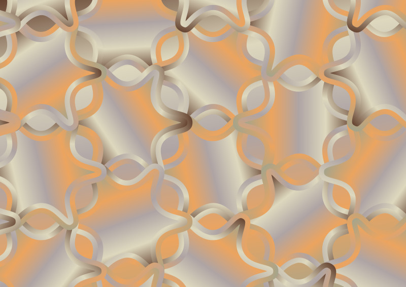 Brown and Grey Abstract Gradient Ornament Pattern Background