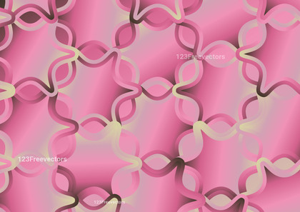Pink and Beige Abstract Gradient Ornament Pattern Background