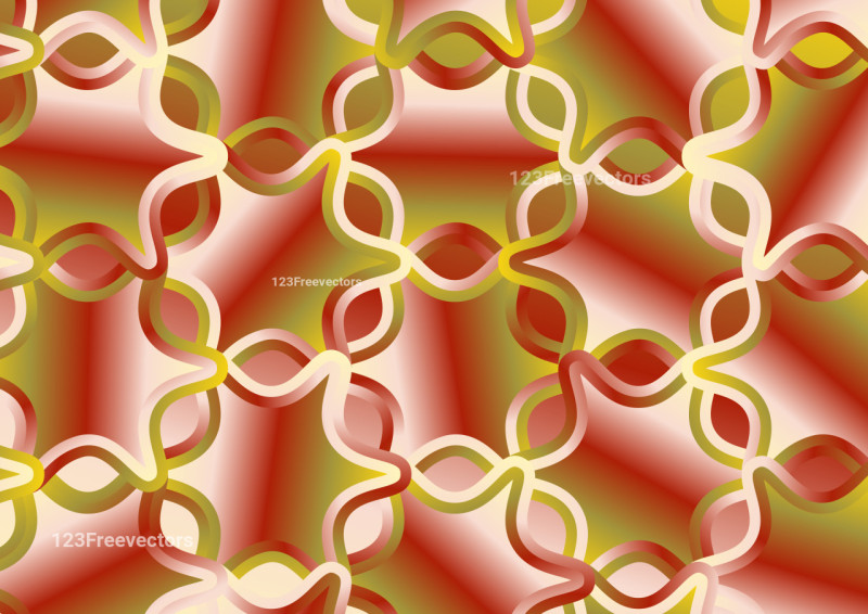 Red Green and White Abstract Gradient Ornament Background