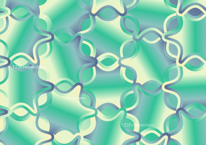 Abstract Brown Blue and Green Gradient Ornament Pattern Background Design