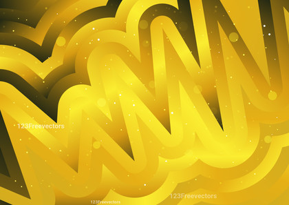 Abstract Fluid Dark Yellow Color Gradient Style Background