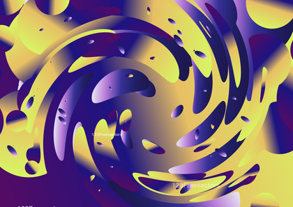 Modern Blue Orange and Purple Liquid Color Fluid Gradient Background Image
