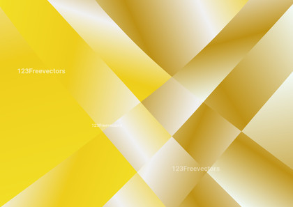 Abstract Yellow and White Fluid Gradient Geometric Shapes Background Image