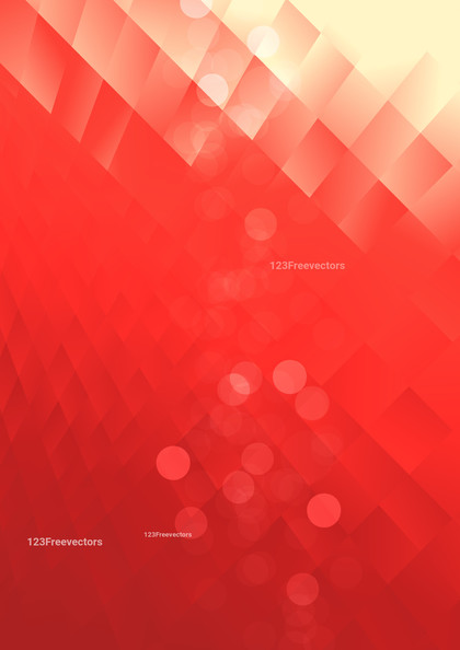 Beige and Red Fluid Color Polygon Background