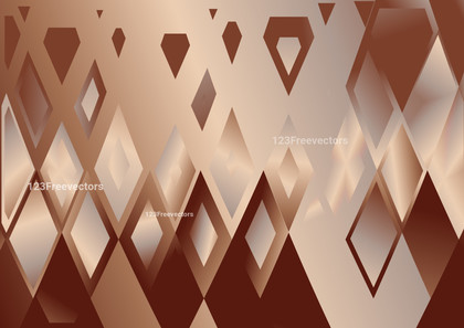 Brown Fluid Color Geometric Triangle Pattern Background