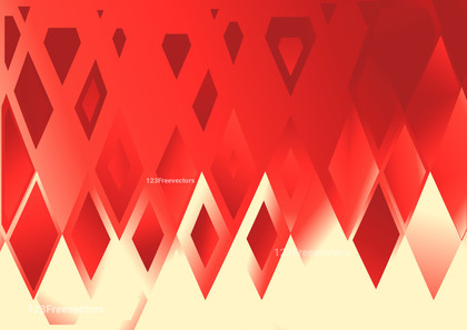 Beige and Red Liquid Color Triangle Background