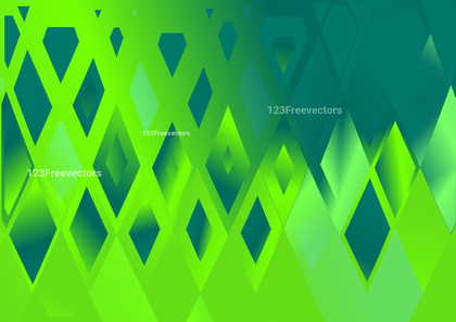Blue and Green Fluid Color Geometric Triangle Background Graphic