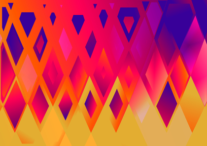 Red Yellow and Blue Liquid Color Triangle Background Design