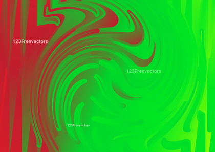 Red and Green Liquid Color Spiral Texture Background Image