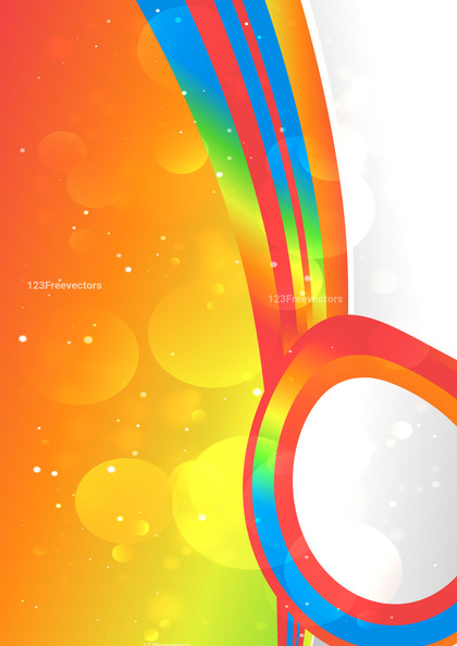 Colorful Fluid Gradient Background Template