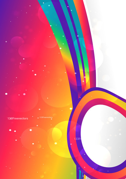 Colorful Fluid Gradient Background Design Template