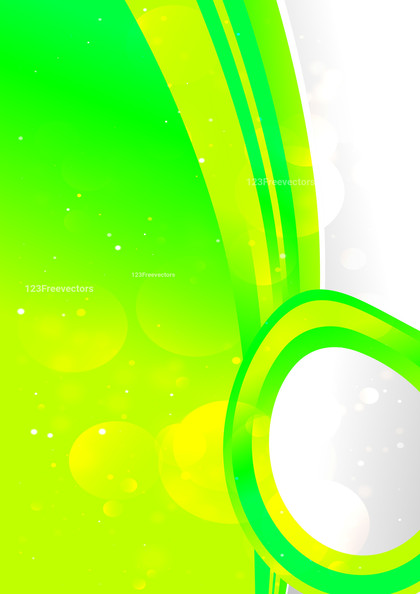 Green and Yellow Liquid Gradient Background Template