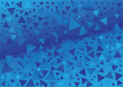 Abstract Blue Gradient Triangle Background Graphic