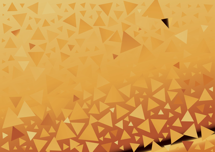 Orange Gradient Triangle Background