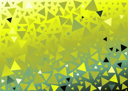 Blue and Green Gradient Geometric Triangle Background