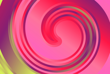 Abstract Pink Red and Green Gradient Twirling Background