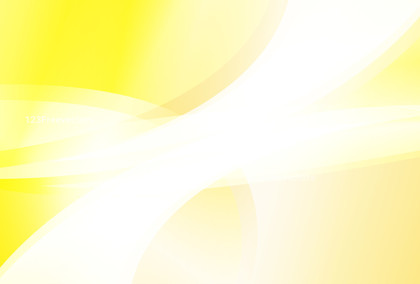 Abstract Yellow and White Graphic Background Vector Art