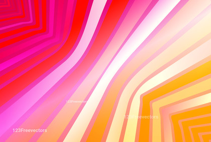 Orange Pink and White Abstract Background Vector