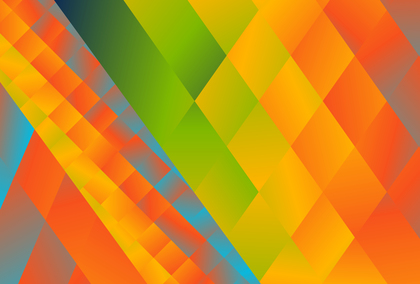 Blue Green and Orange Graphic Background Image
