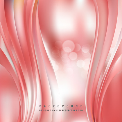 Abstract Light Red Curve Background