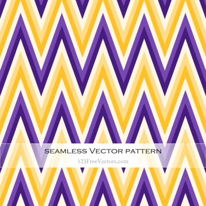 Yellow and Violet Zigzag Pattern Background