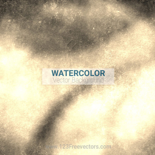 Dark Brown Watercolor Background
