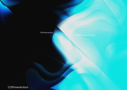 Abstract Blue Black and White Graphic Background Design