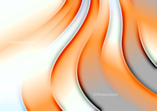 Abstract Orange and White Background