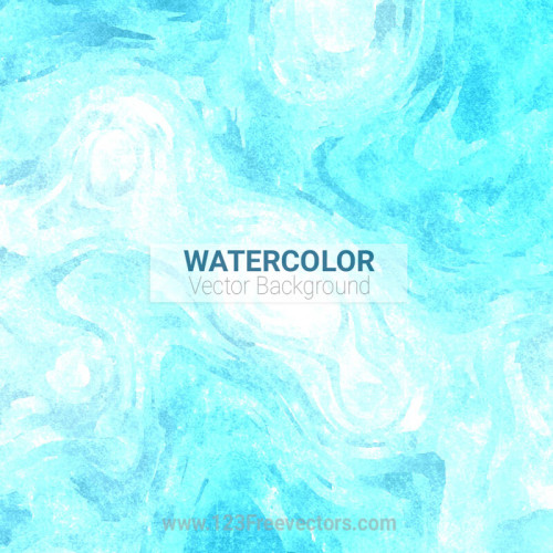 Light Blue Watercolor Background
