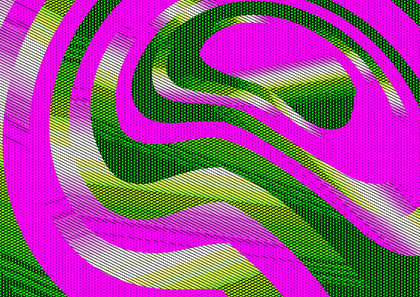 Pink and Green Abstract Graphic Background