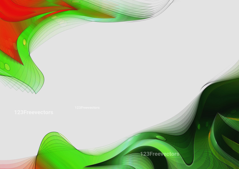 Red and Green Abstract Background