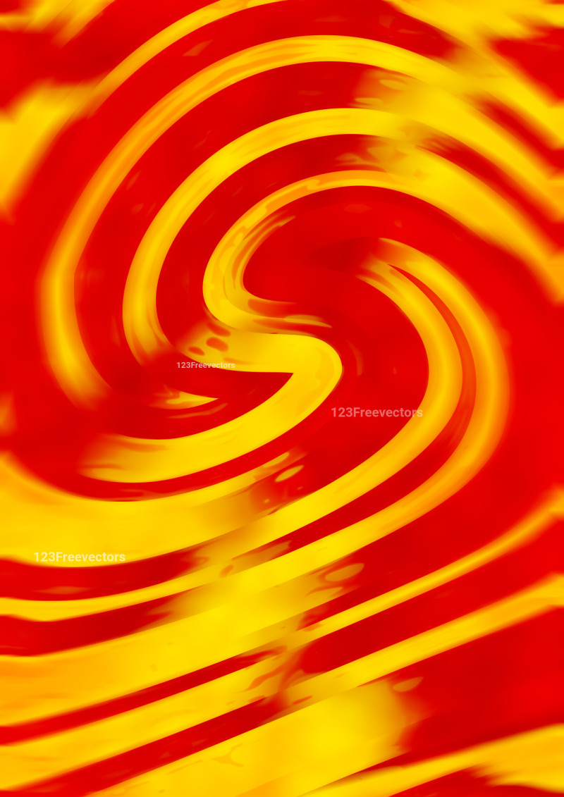 Red and Yellow Abstract Background Design