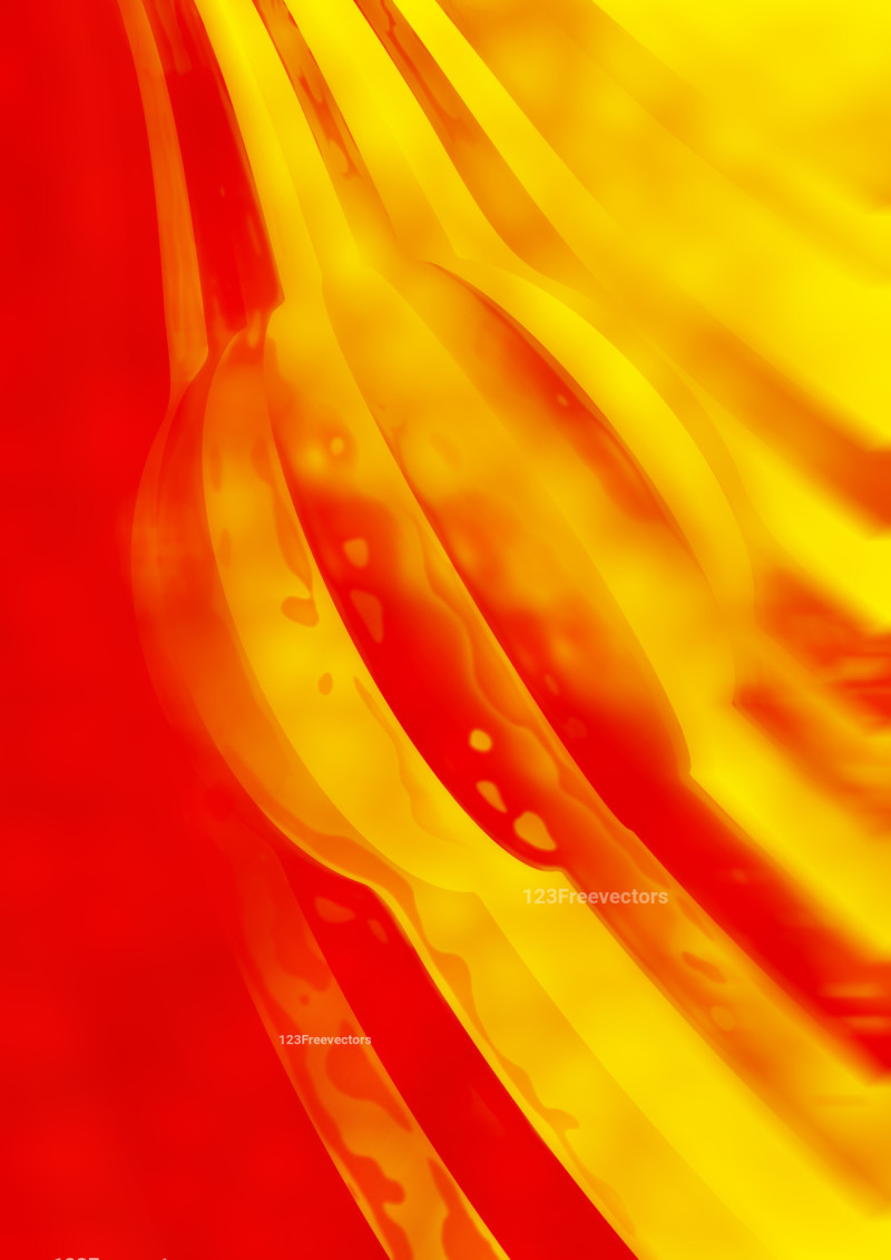 Abstract Red and Yellow Background Design
