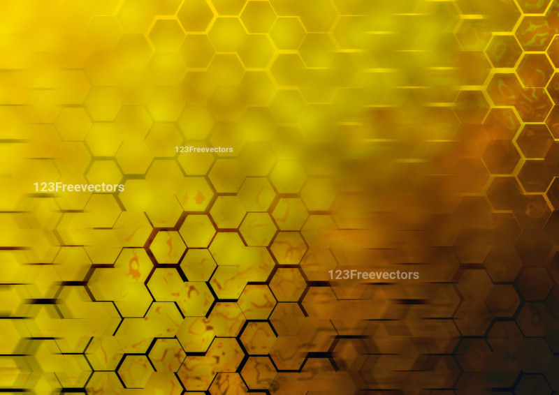 Yellow and Brown Abstract Background Design
