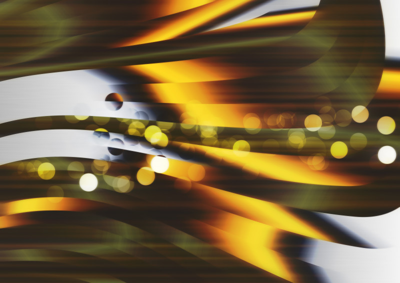 Black Green and Yellow Graphic Background Design